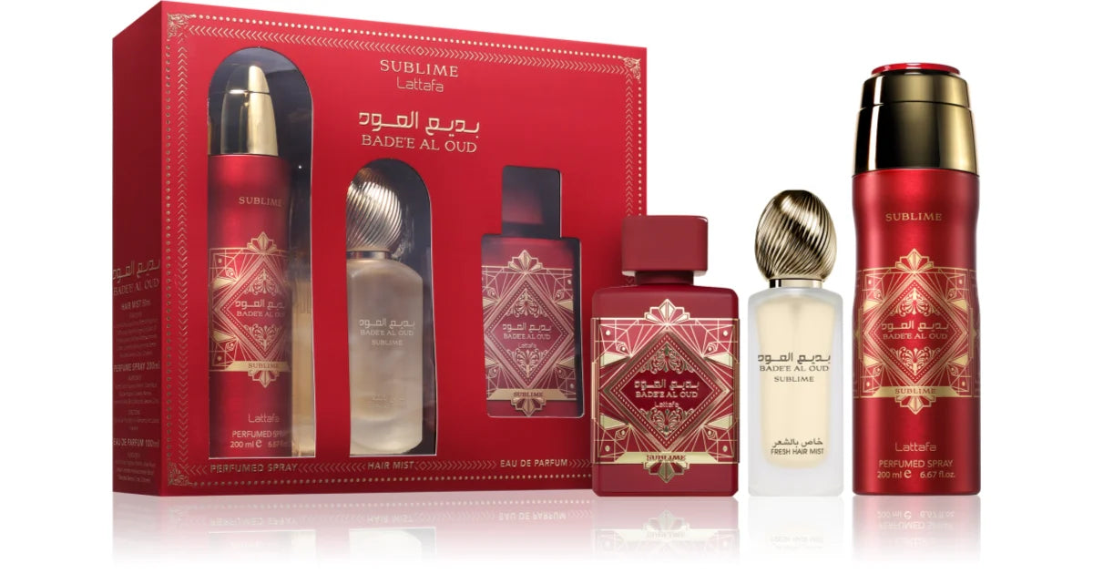 Coffret Cadeau Lattafa Badee Al Oud Sublime