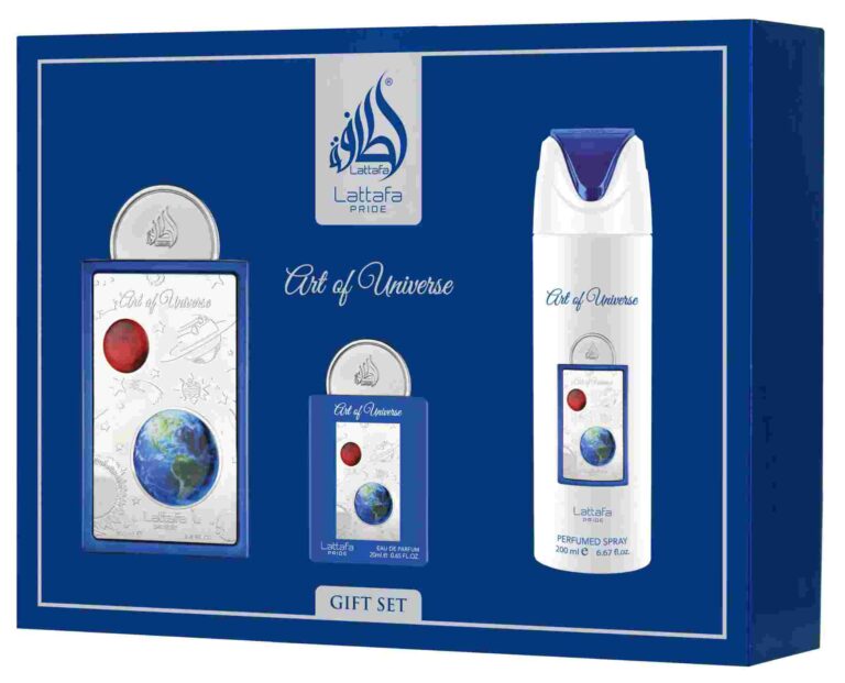 Coffret cadeau Art of Universe (3 pièces) – Lattafa Pride